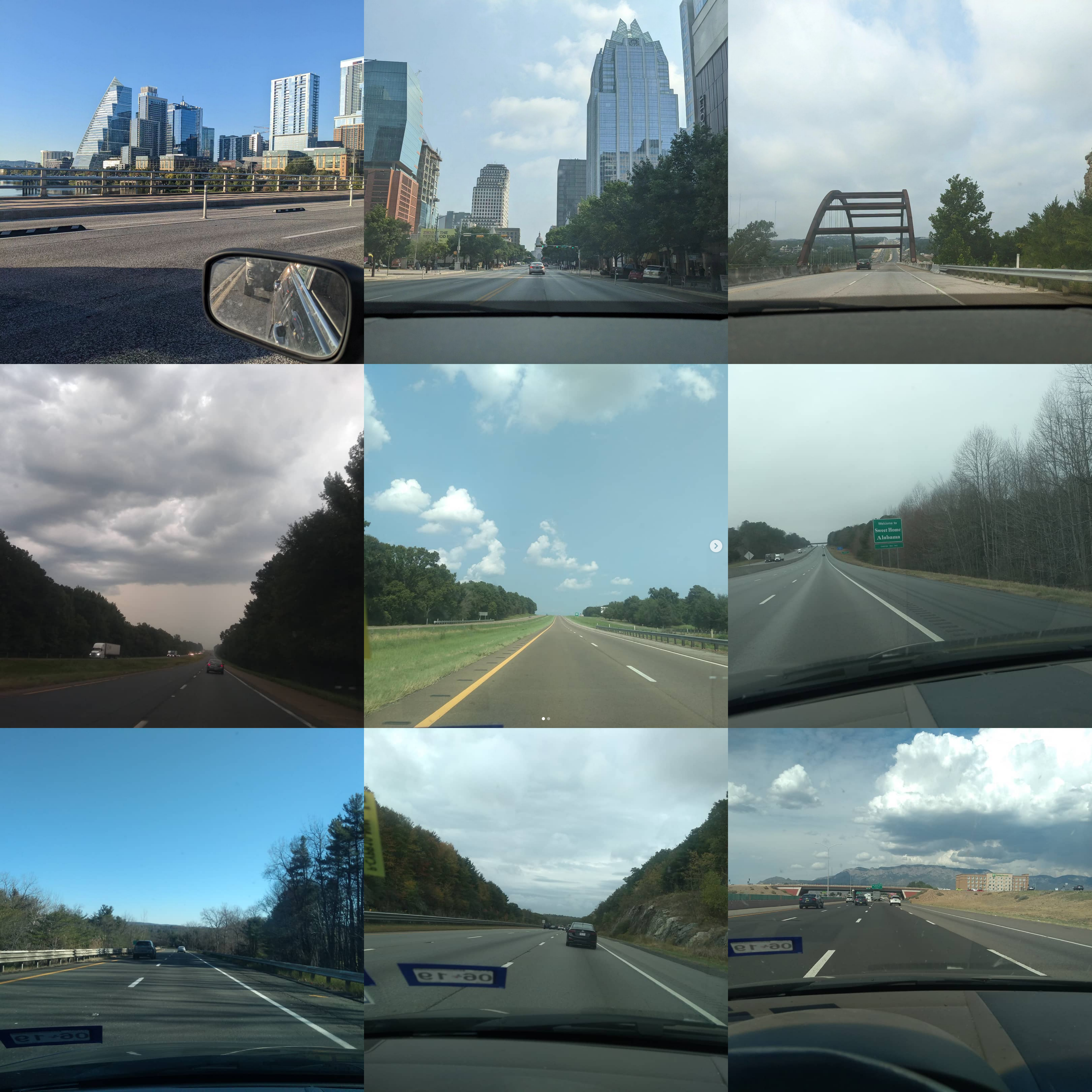 Driver's View Montage